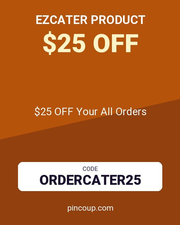 ezcater product coupon: $25 OFF Your All Orders