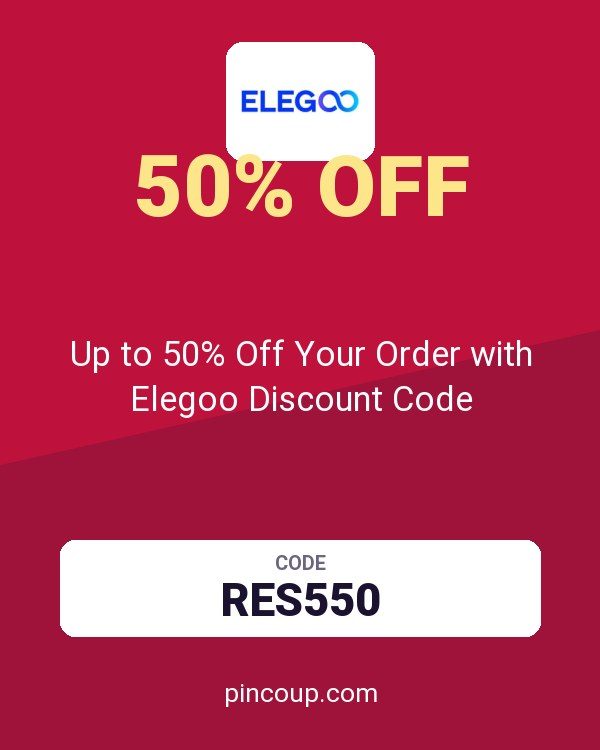 Up to 50% Off Your Order with Elegoo Discount Code