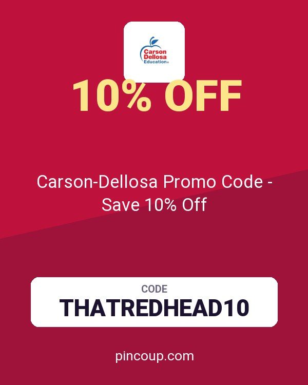 Carson-Dellosa Promo Code - Save 10% Off