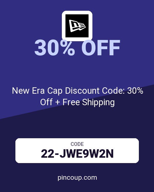 New Era Cap Discount Code: 30% Off + Free Shipping