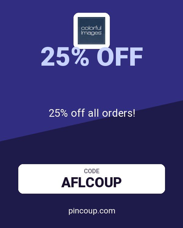 Colorful Images coupon: 25% off all orders!