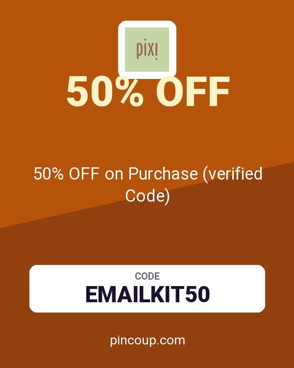 Pixi Beauty coupon: 50% OFF on Purchase (verified Code)