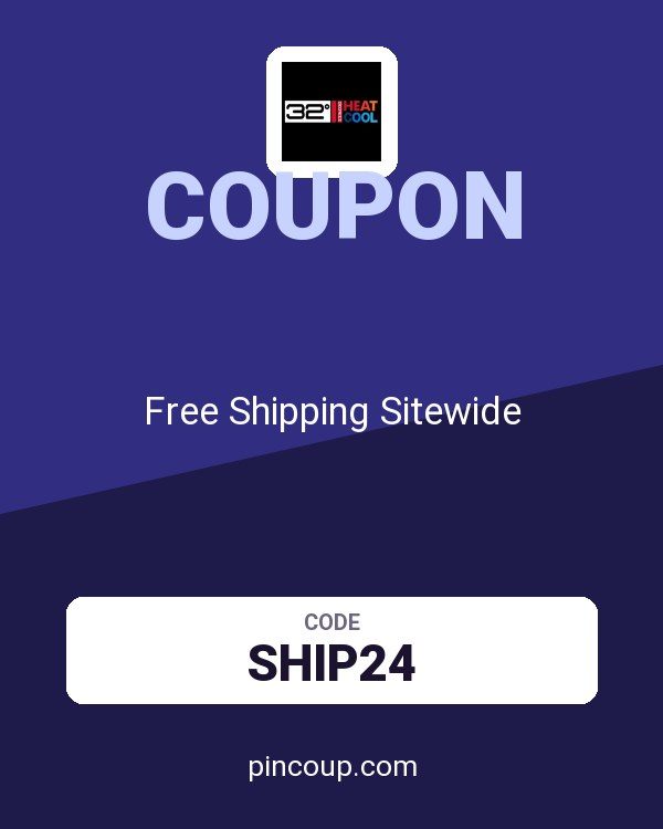 32 Degrees coupon: Free Shipping Sitewide