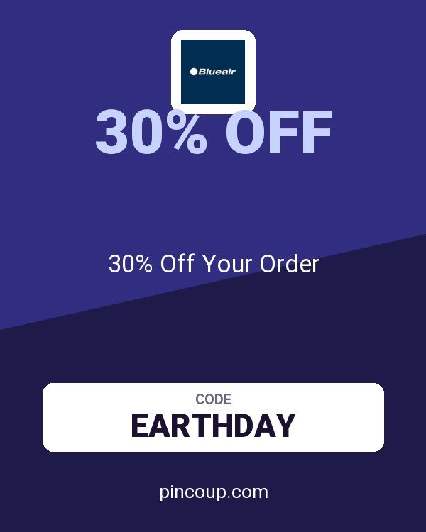 Blueair CA coupon: 30% Off Your Order