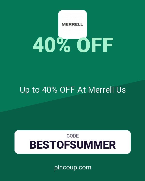 Up to 40% OFF At Merrell Us