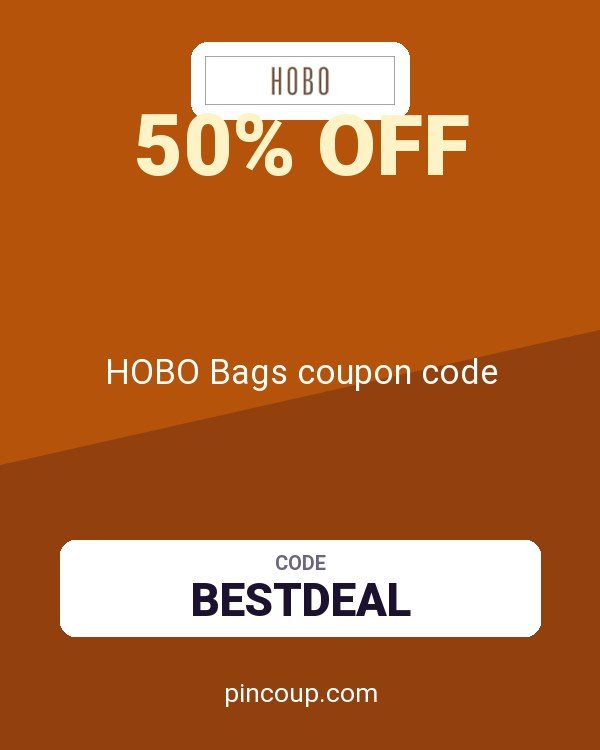 HOBO Bags coupon code