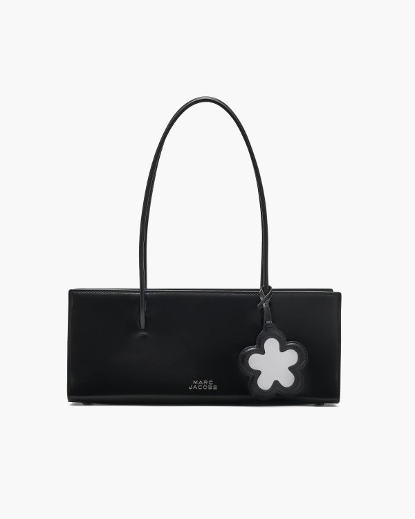 MARC JACOBS Marc Jacobs The Glam Mirror Satchel Bag in Black