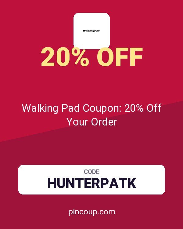 Walking Pad Coupon: 20% Off Your Order