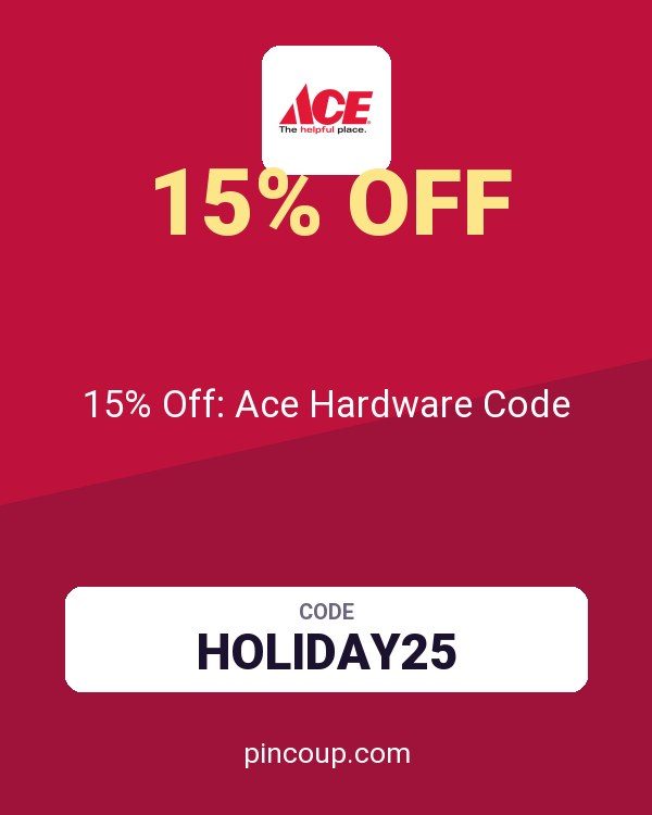15% Off: Ace Hardware Code