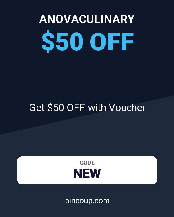 Anovaculinary coupon: Get $50 OFF with Voucher