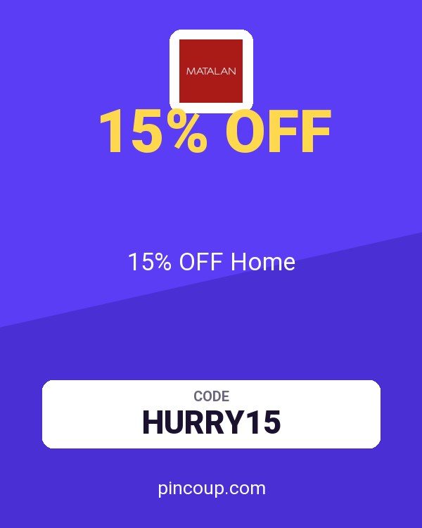 Matalan coupon: 15% OFF Home