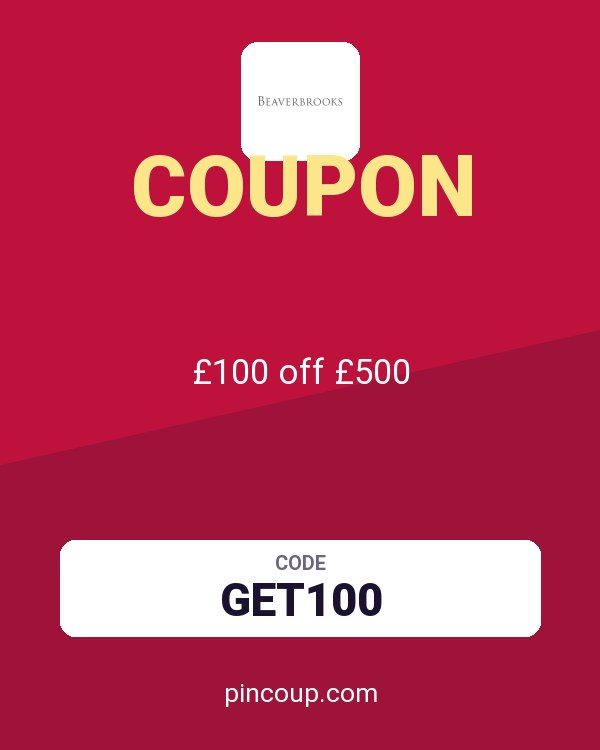 Beaverbrooks coupon: £100 off £500