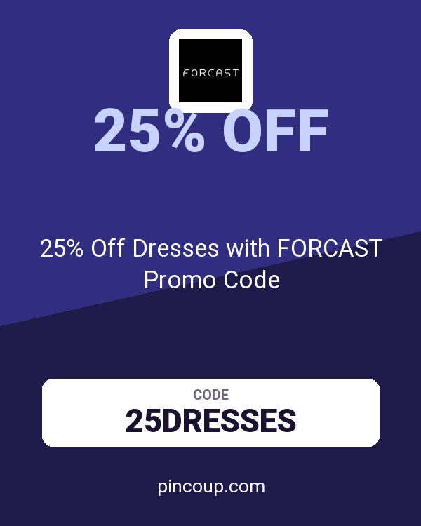 25% Off Dresses with FORCAST Promo Code