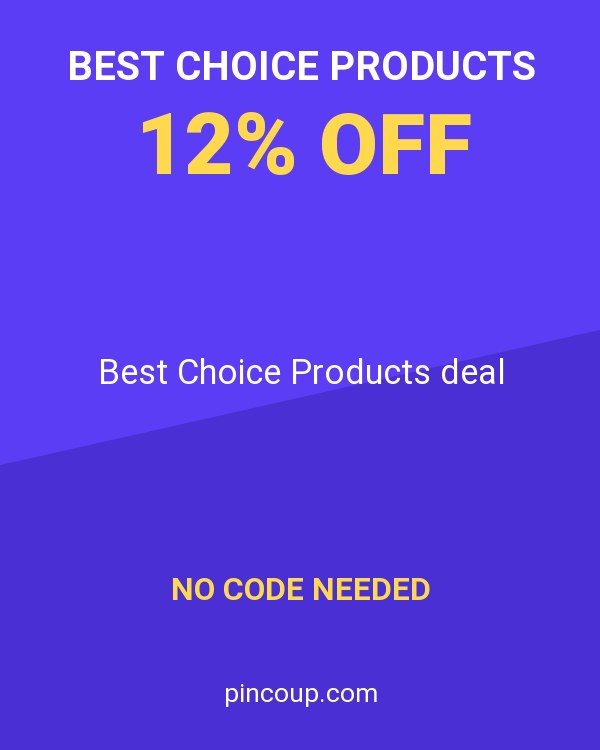 Best Choice Products deal