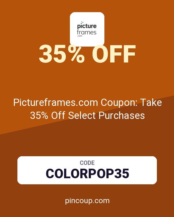 Pictureframes.com Coupon: Take 35% Off Select Purchases