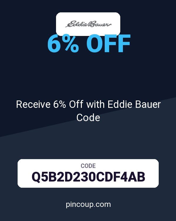 Receive 6% Off with Eddie Bauer Code