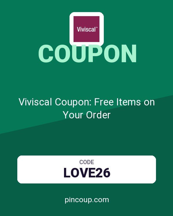 Viviscal Coupon: Free Items on Your Order