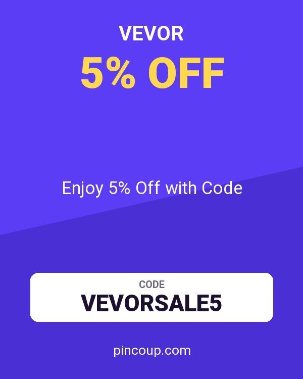 vevor coupon: Enjoy 5% Off with Code