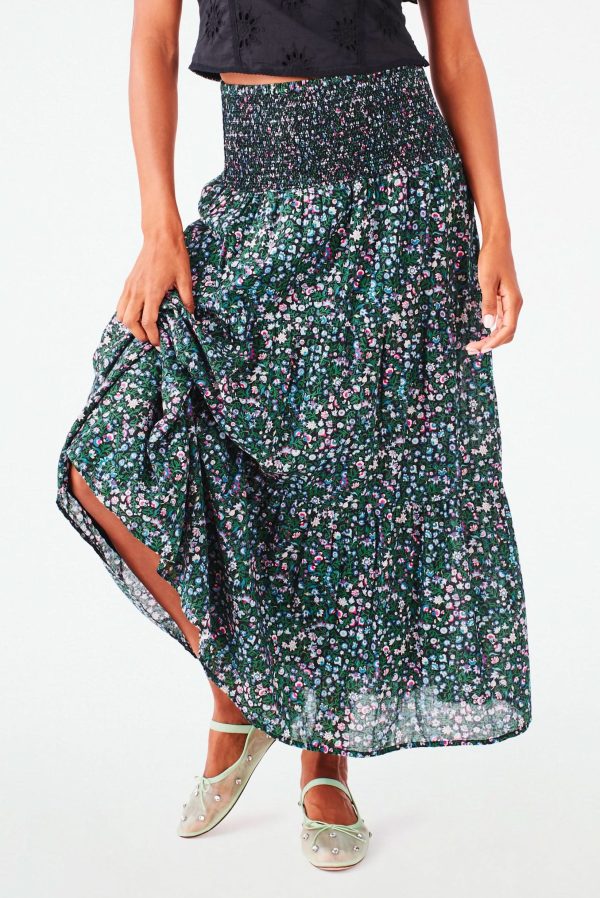 Moonflower Nikki Skirt at Roller Rabbit