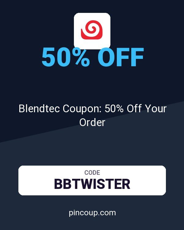 Blendtec Coupon: 50% Off Your Order