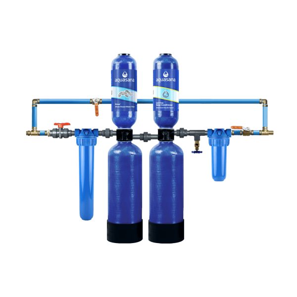 Rhino Whole House Water Filter System With Salt-Free Water Conditioner Reduces 97% of Chlorine Home Water Filtration 10/1,000,000 Aquasana at Aquasana Home Water Filters