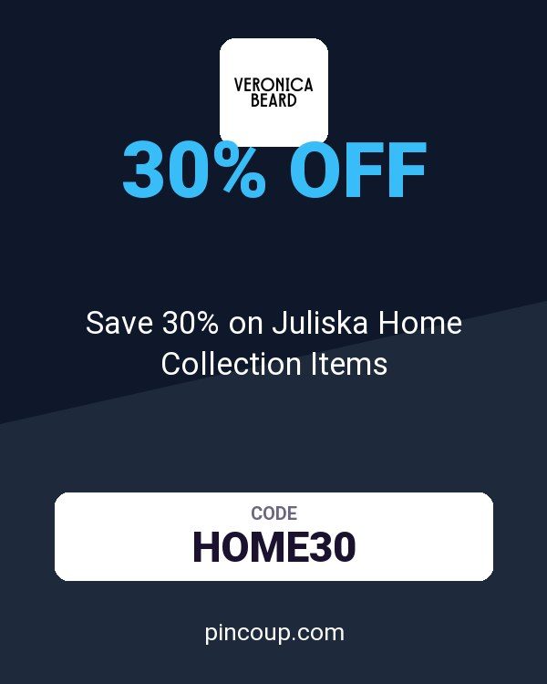 Veronica Beard coupon: Save 30% on Juliska Home Collection Items