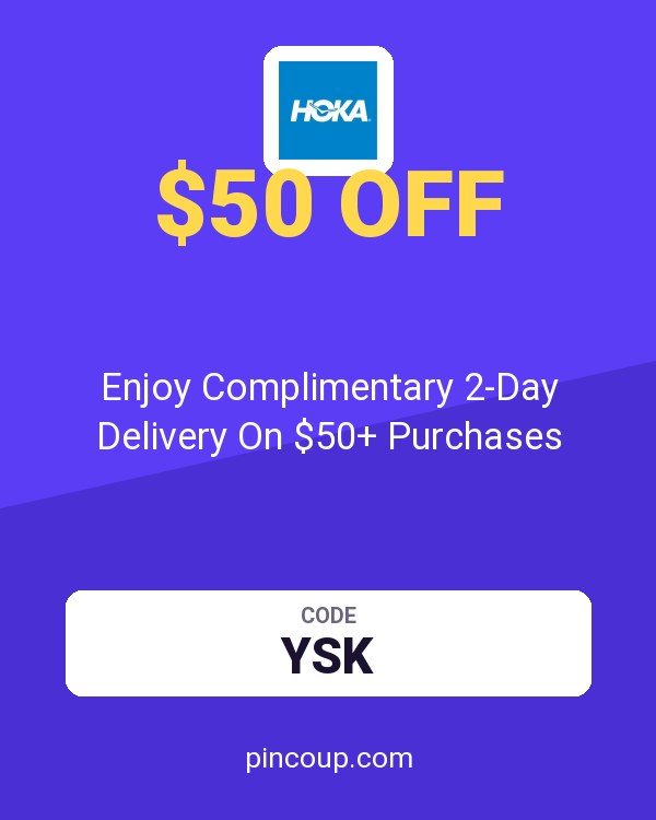 Hoka One coupon: Enjoy Complimentary 2-Day Delivery On $50+ Purchases