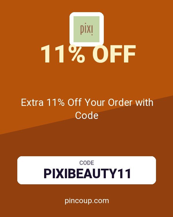 Pixi Beauty coupon: Extra 11% Off Your Order with Code
