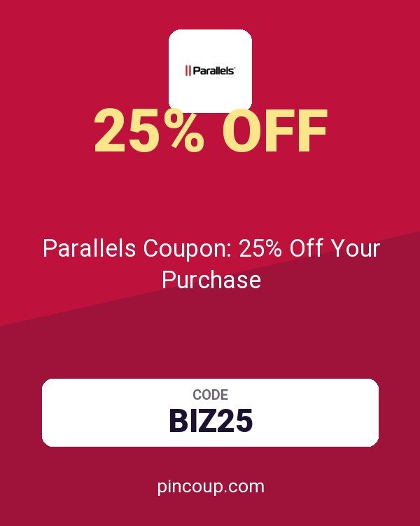 Parallels | Mac & Windows Virtualization: Parallels Coupon: 25% Off Your Purchase