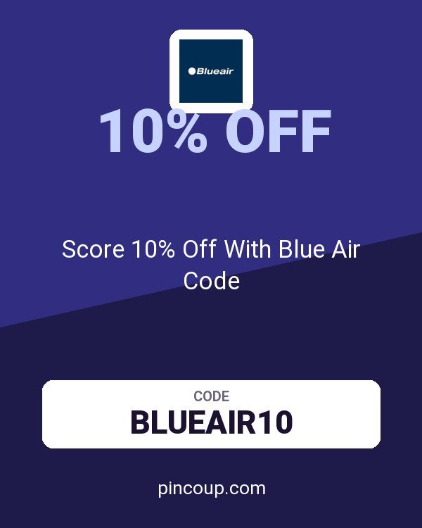 Blueair CA coupon: Score 10% Off With Blue Air Code