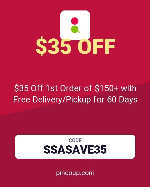 Stop & Shop coupon: $35 Off 1st Order of $150+ with Free Delivery/Pickup for 60 Days