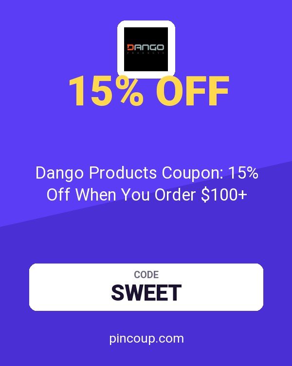 Dango Products Coupon: 15% Off When You Order $100+