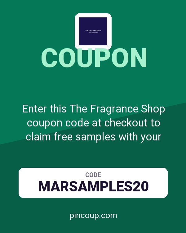 Enter this The Fragrance Shop coupon code at checkout to claim free samples with your orders of £40 or more.