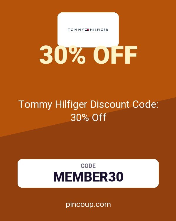 Tommy Hilfiger Discount Code: 30% Off