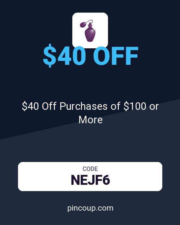 FragranceNet.com coupon: $40 Off Purchases of $100 or More