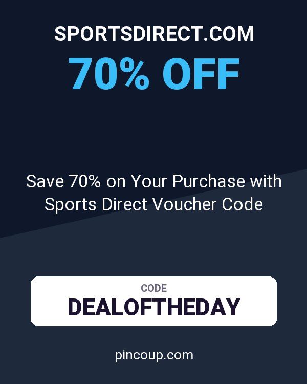 Sportsdirect.com coupon: Save 70% on Your Purchase with Sports Direct Voucher Code