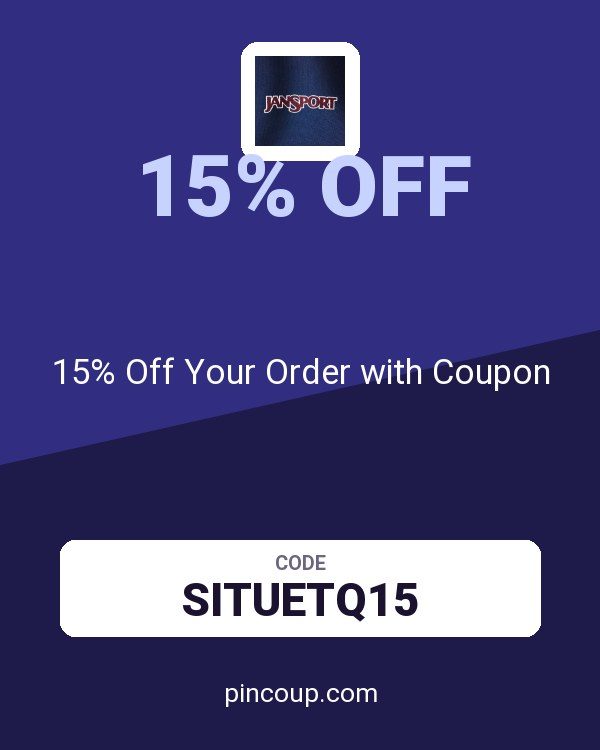 JanSport: 15% Off Your Order with Coupon