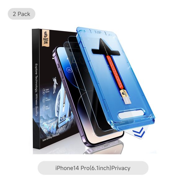 iPhone Gen 2 Screen Protector - Privacy / iPhone14 Pro(6.1inch) at Magic John