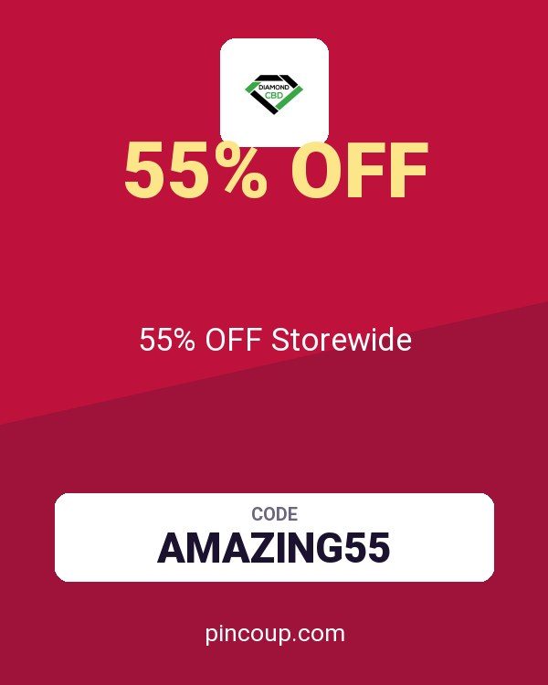 Diamond CBD coupon: 55% OFF Storewide