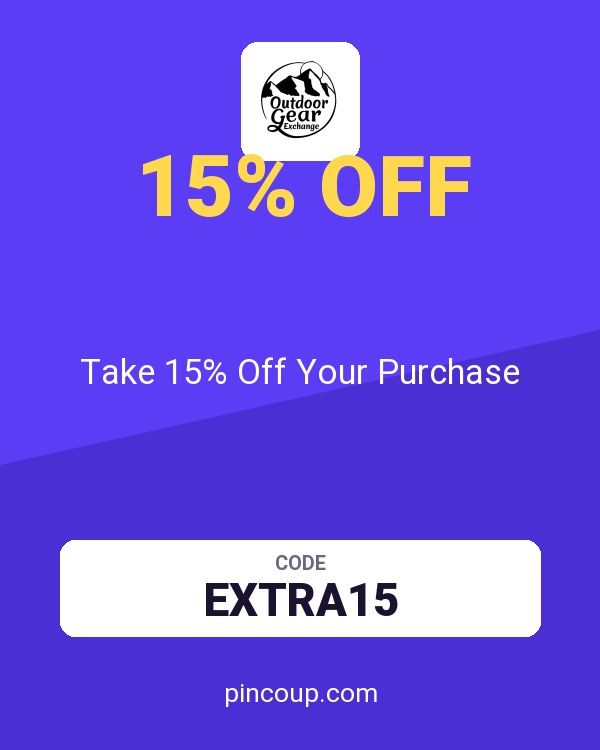 Outdoor Gear Exchange coupon: Take 15% Off Your Purchase