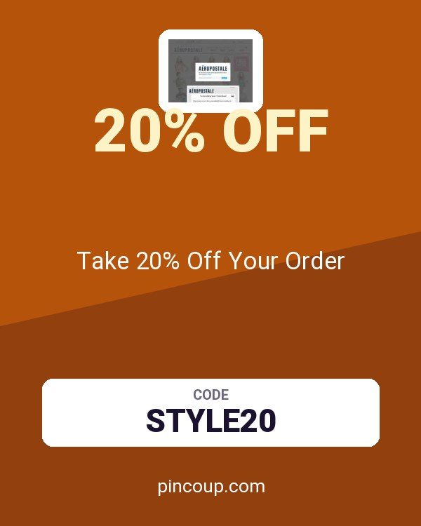 Aeropostale coupon: Take 20% Off Your Order