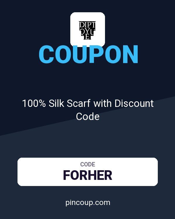 Diptyque coupon: 100% Silk Scarf with Discount Code