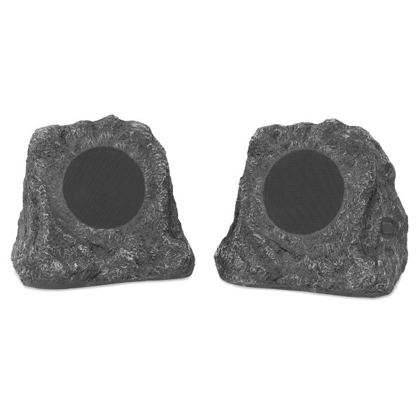 Wireless Rechargeable Bluetooth® Outdoor Rock Speakers at Victrola