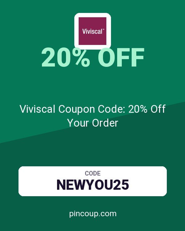 Viviscal Coupon Code: 20% Off Your Order