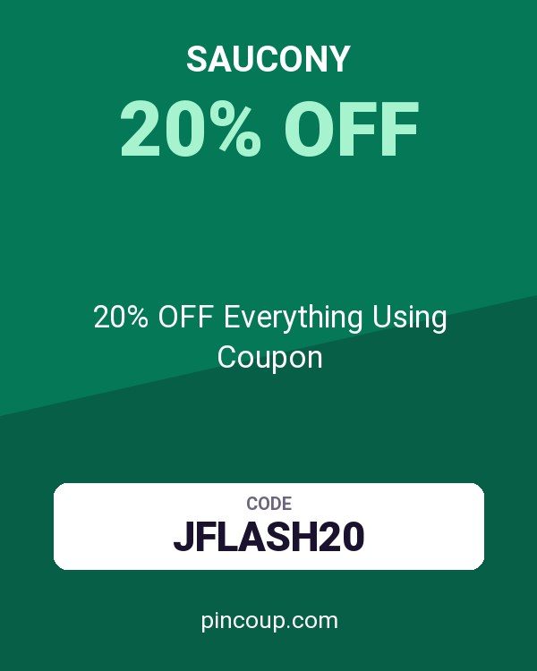 Saucony: 20% OFF Everything Using Coupon