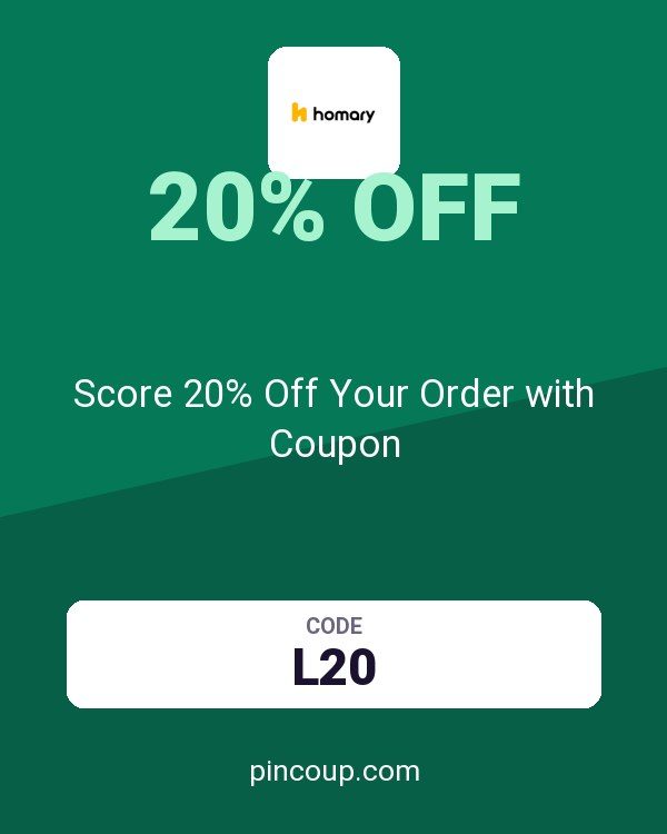 Homary International Limited: Score 20% Off Your Order with Coupon