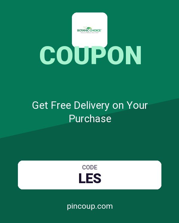 Botanic Choice coupon: Get Free Delivery on Your Purchase