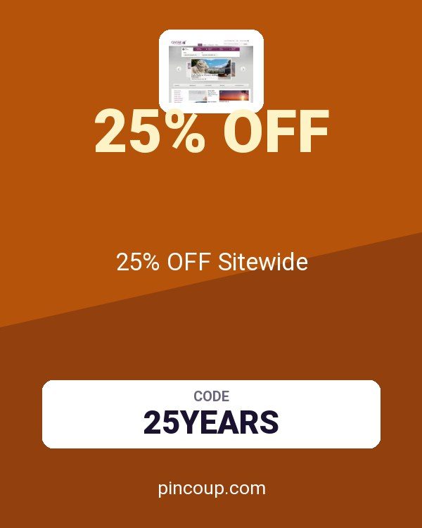Qatar Airways coupon: 25% OFF Sitewide