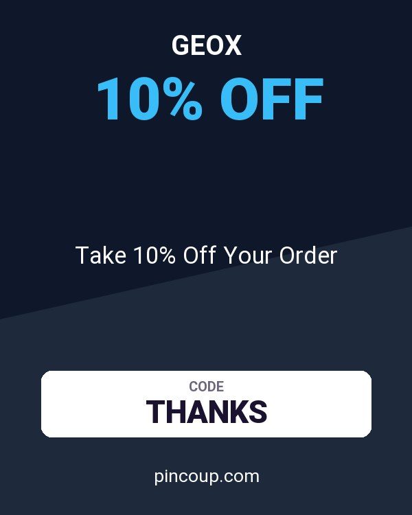 Geox coupon: Take 10% Off Your Order