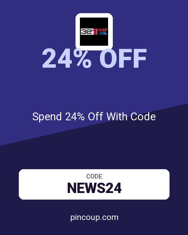32 Degrees coupon: Spend 24% Off With Code